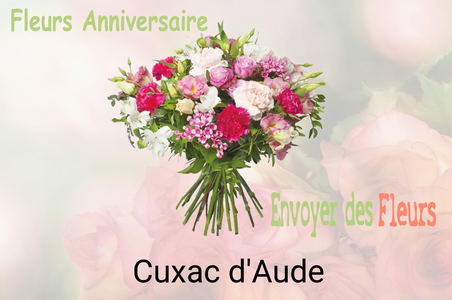 Bouquet de fleurs d’anniversaire livré à Cuxac-d'Aude